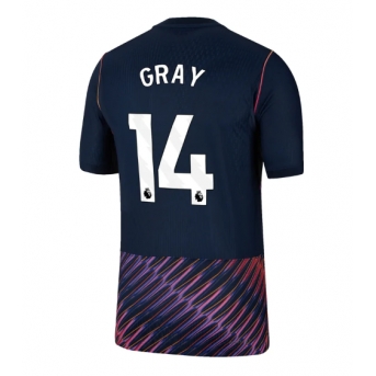 Tottenham Hotspur Archie Gray #14 Maglia Gara Trasferta Repliche 2026-27 Maniche Corte